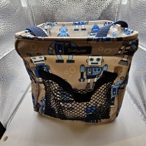 Thirty-One Robot Print Storage Tote